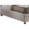Baxton Studio Ainge Button-Tufted Beige Storage King-Size Bed with 2-drawer 114-6089 - alternate 4